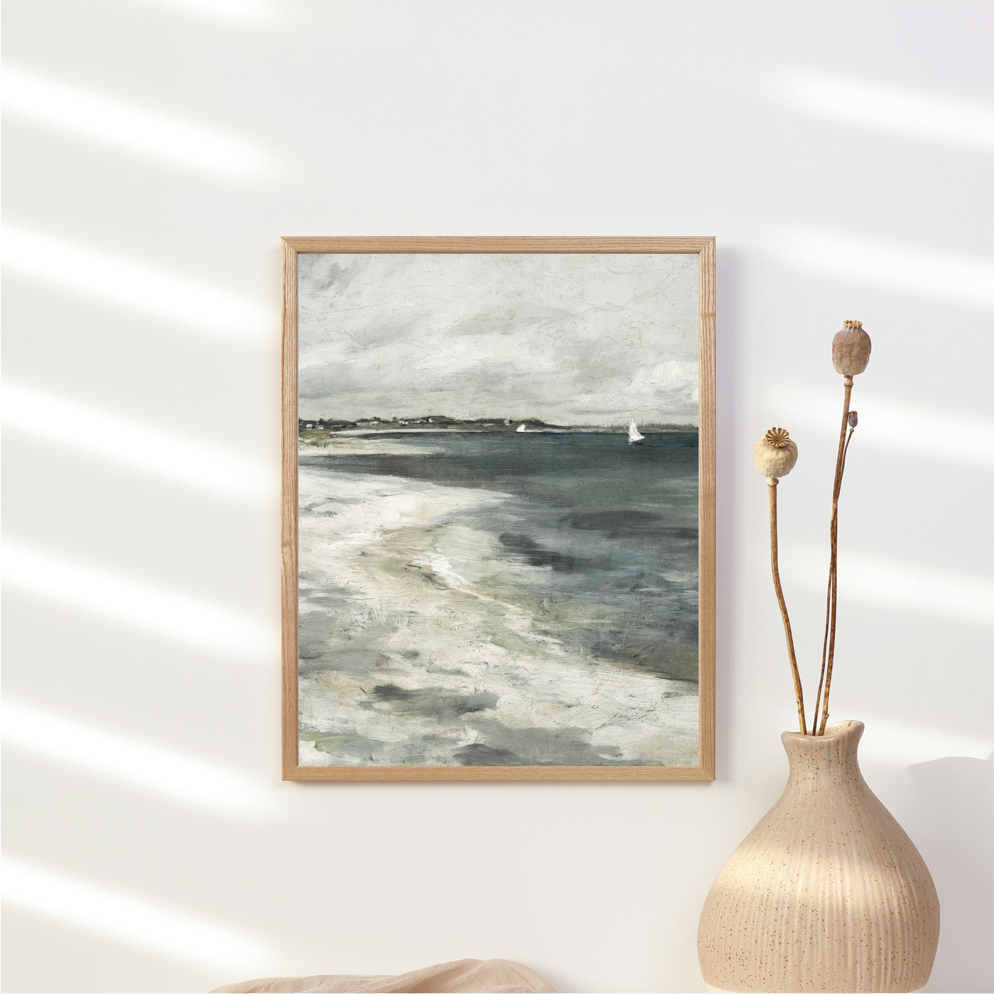 Watercolour Coastal Art Print - Printable