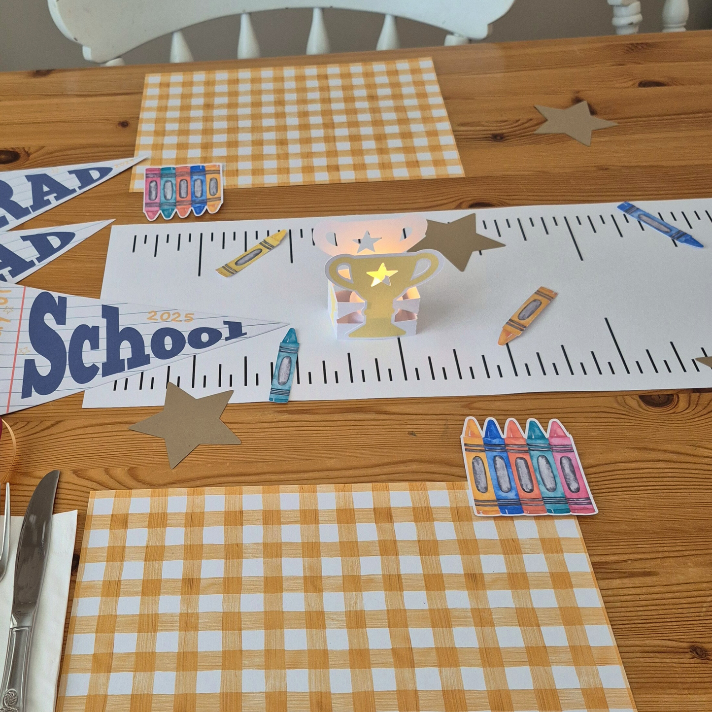 Ruler Table Runner