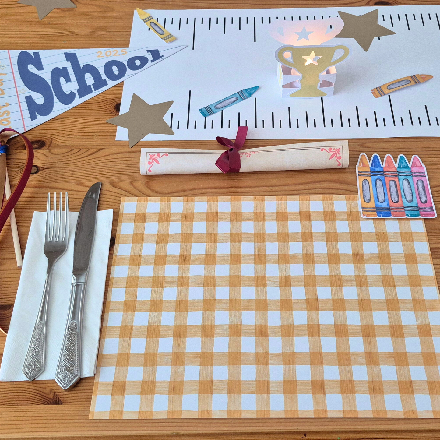 Diploma Scroll Table Favours