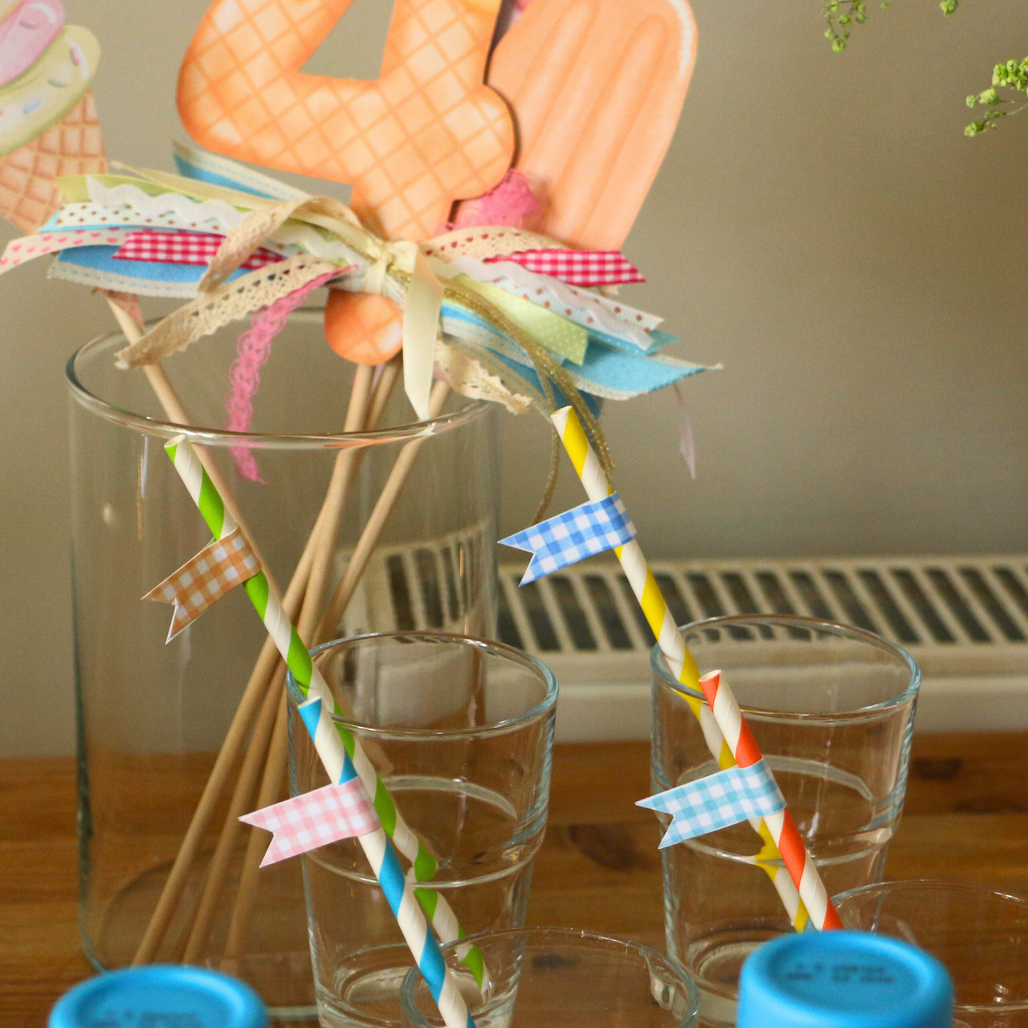 Ice Cream Party Decor Bundle