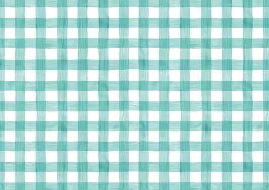 Green Gingham Placemats