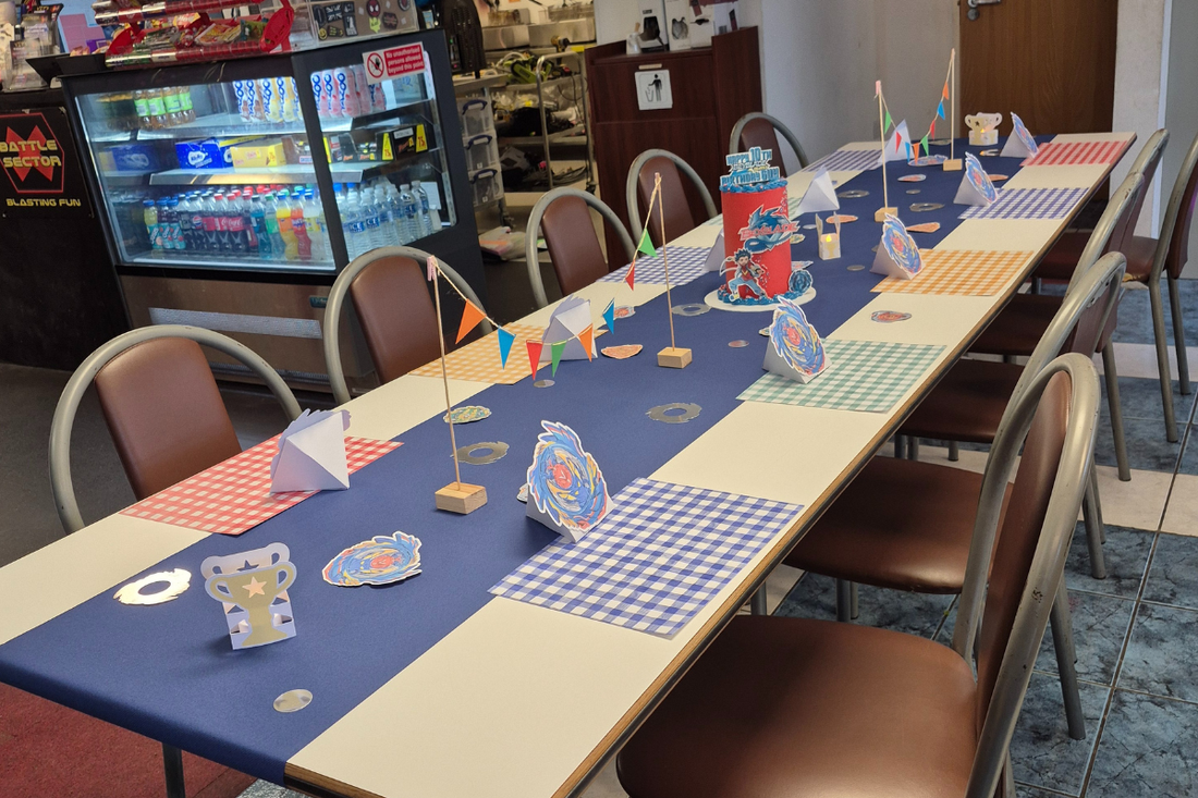 Beyblade Birthday Party