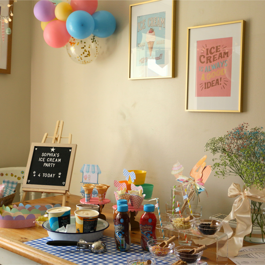 How to Host an Ice Cream Party