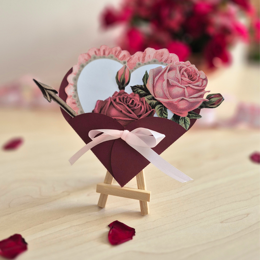 Pocket Heart Valentine Card