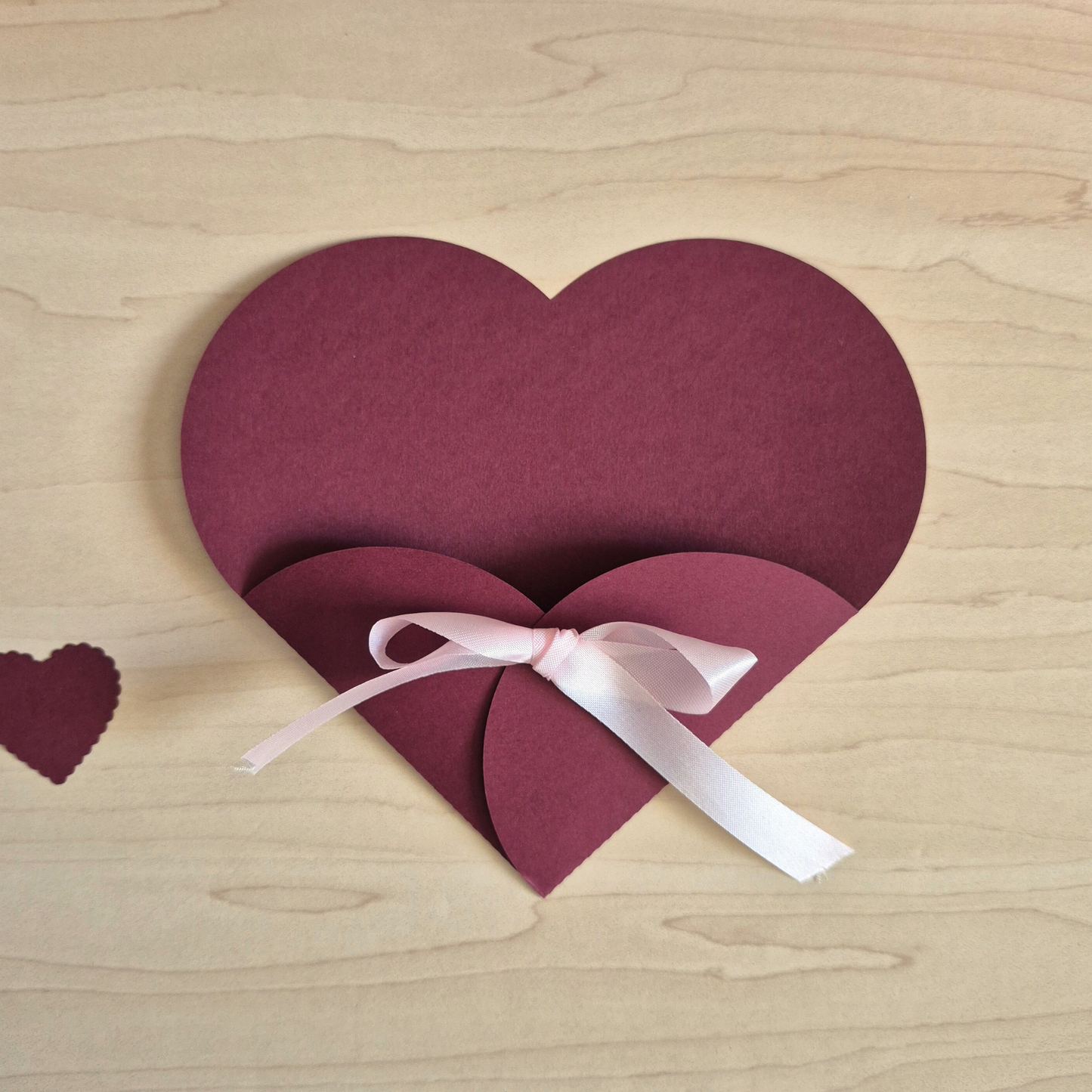 Pocket Heart Valentine Card