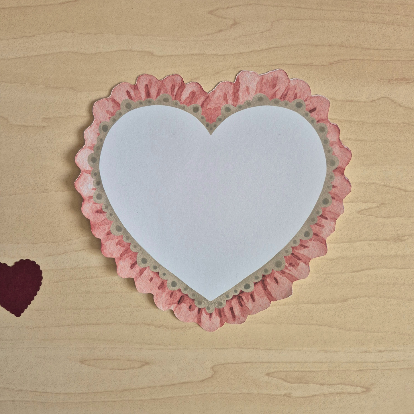 Pocket Heart Valentine Card