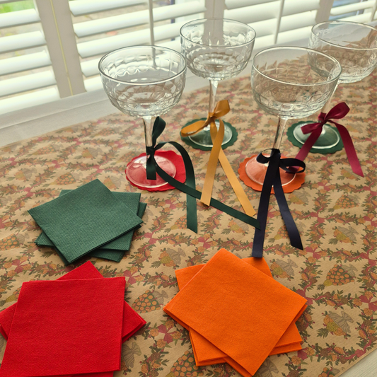 Vintage Fruit Kraft Paper Runner