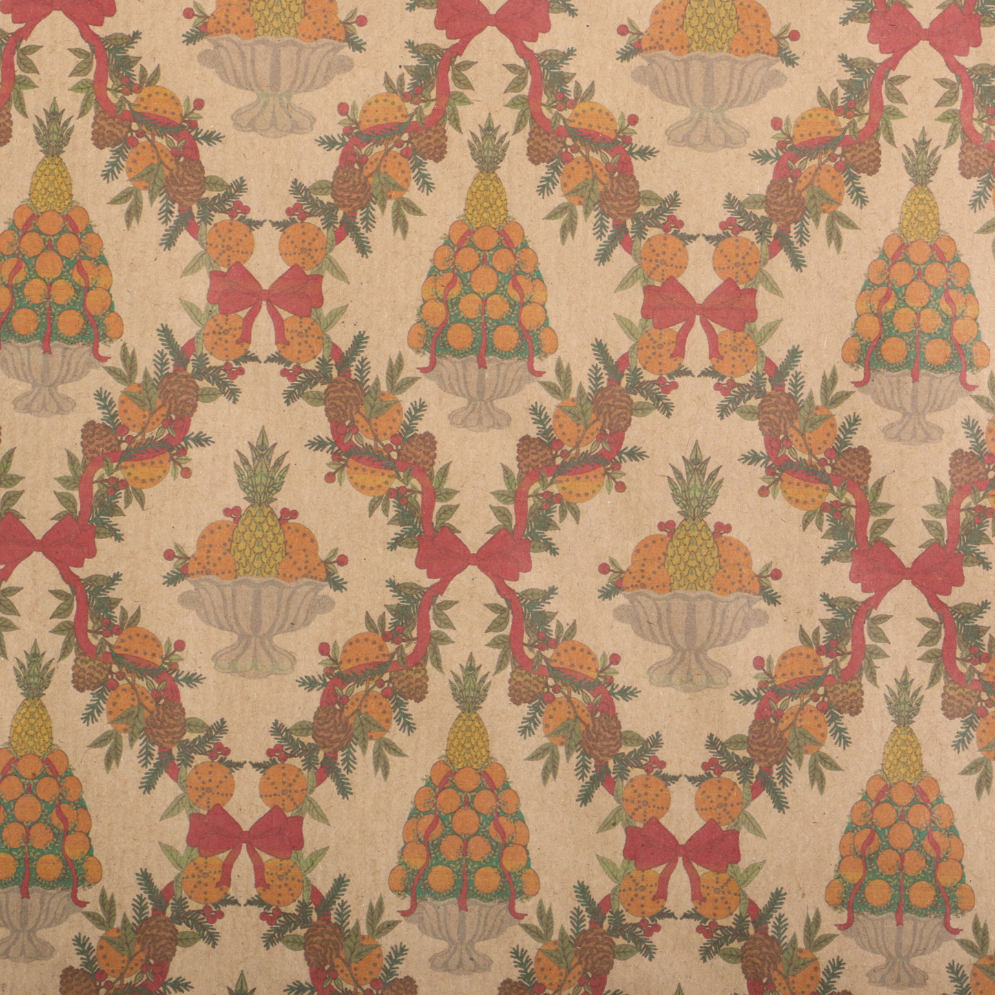 Vintage Fruit Kraft Paper Runner