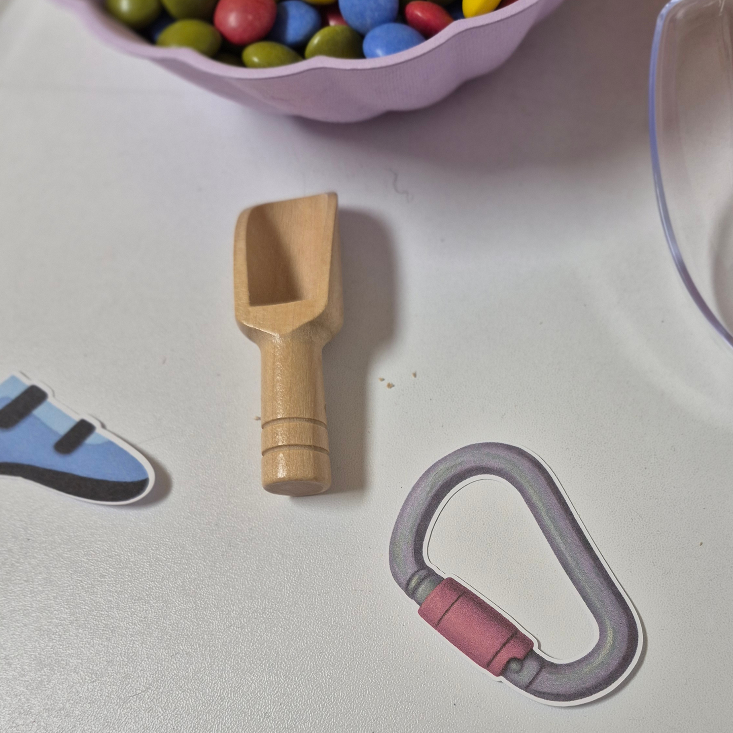 Climbing Shoe and Carabiner Table Confetti