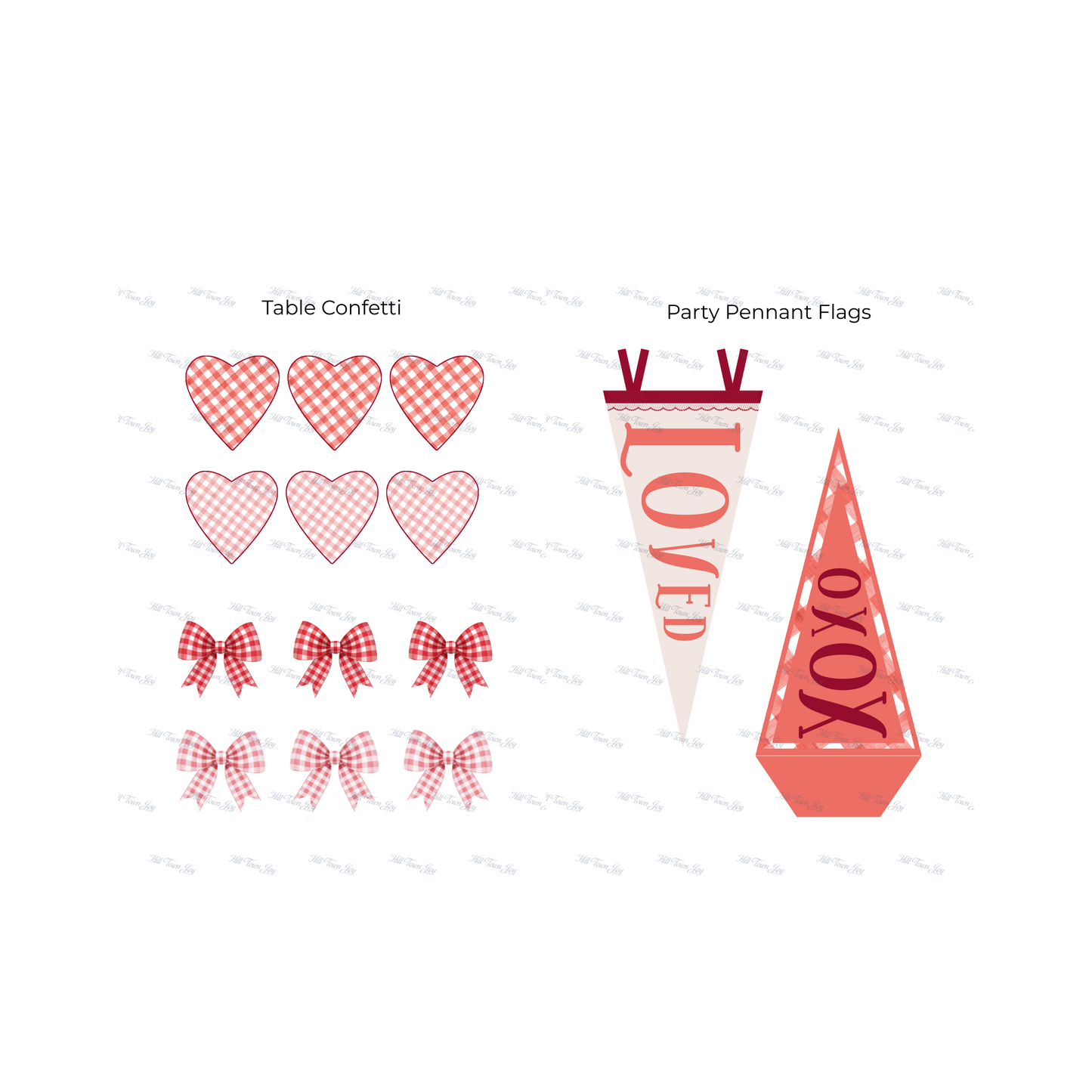 Valentines Mini Love Note and Decor Activity Pack - Printable