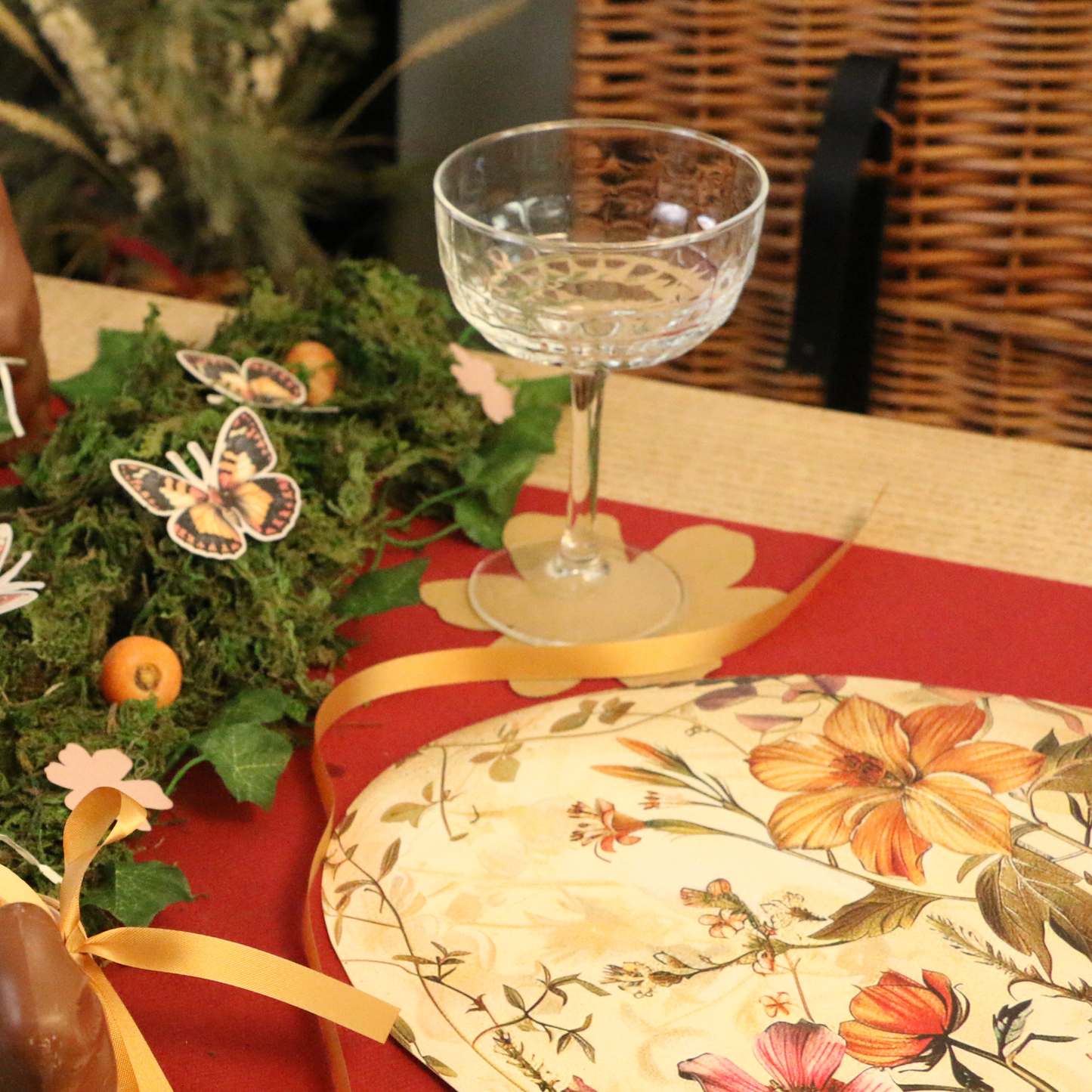 Organic Flower Coasters