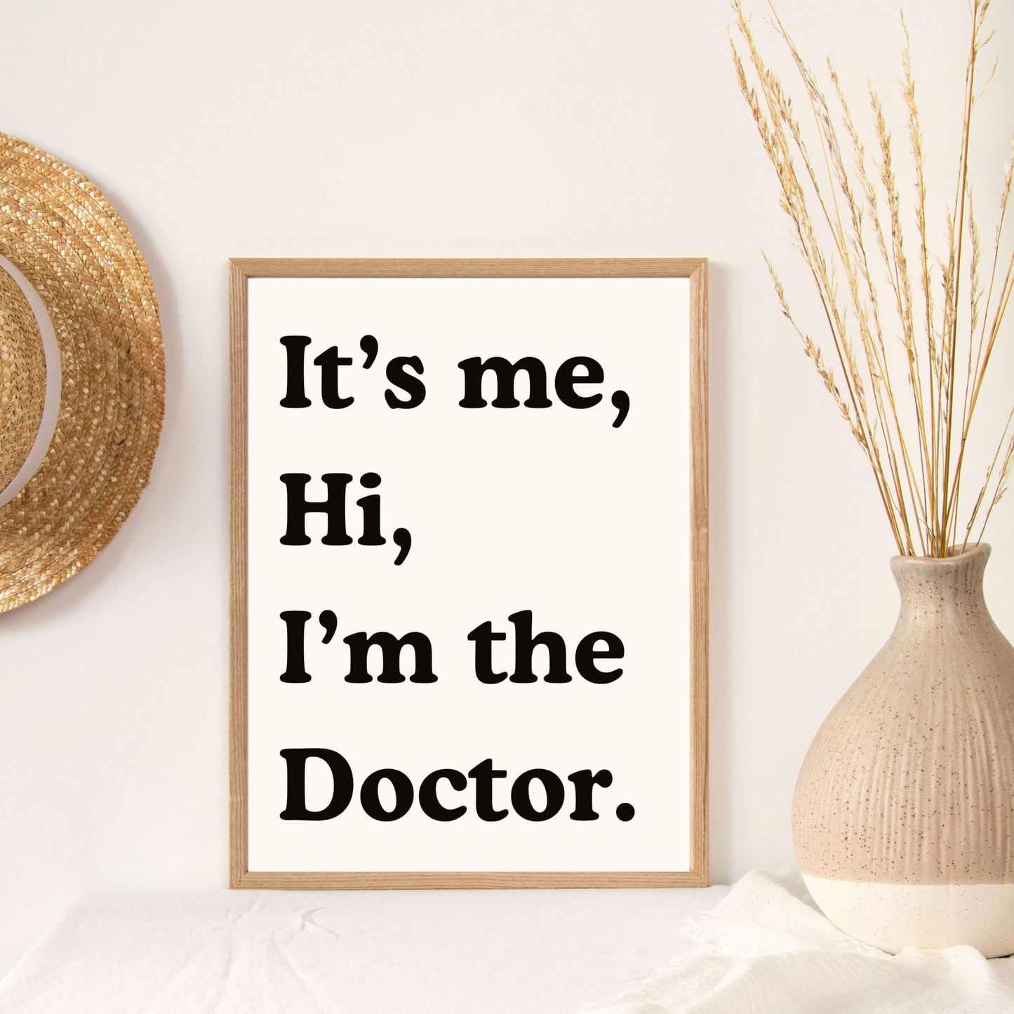 I'm the Doctor Poster Print - Printable