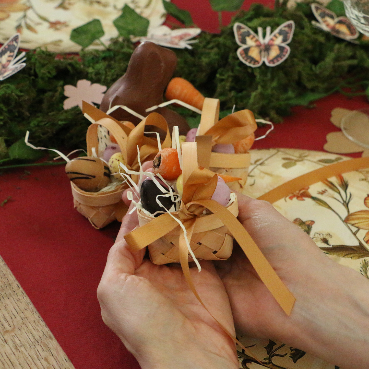 Mini Basket Table Favour Kit