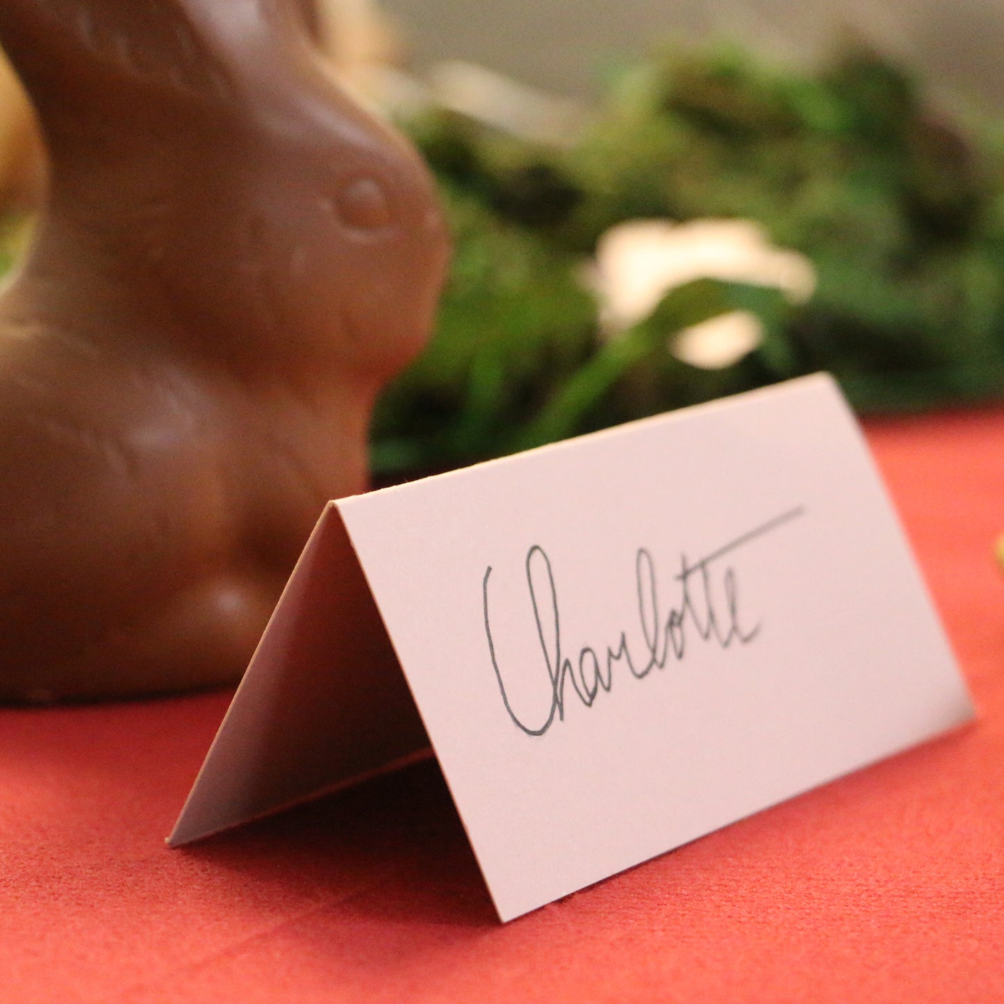 Simple Tent Place Card