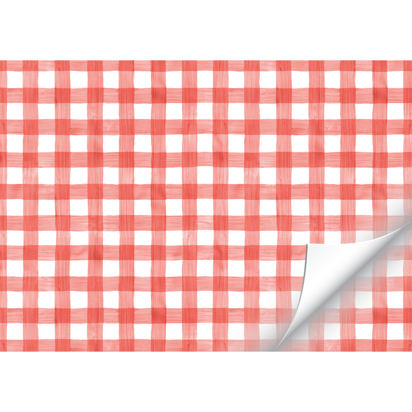 Red Gingham Placemat Pad