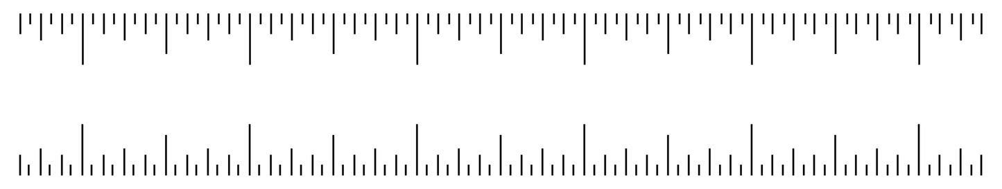 Ruler Table Runner