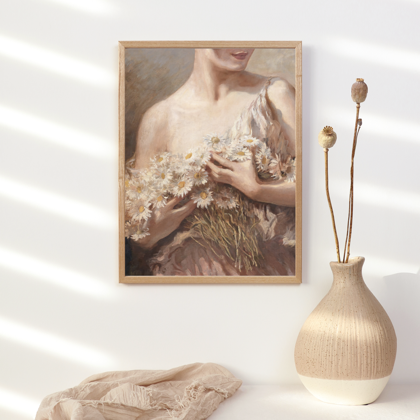 Soft Feminine Daisy Print - Printable