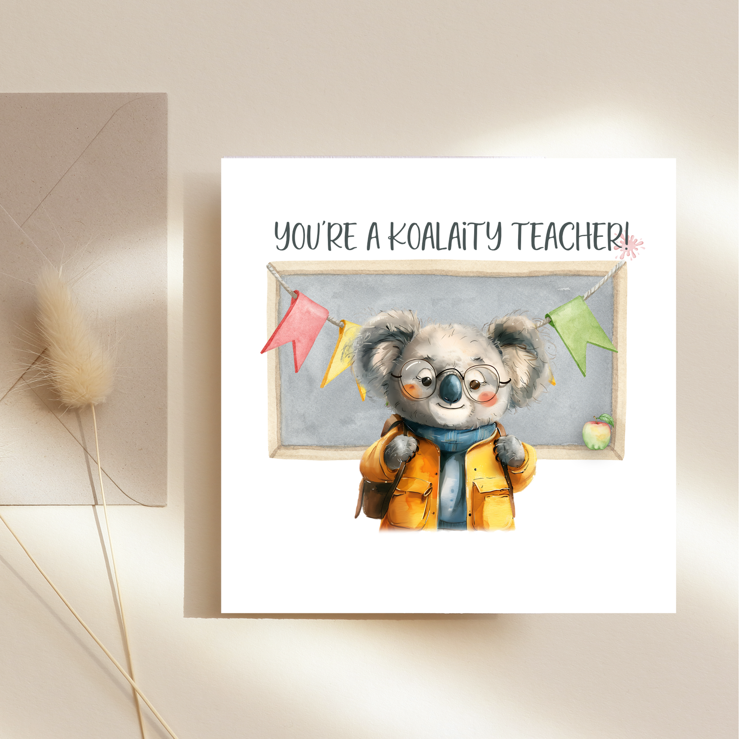 Thank you Koala Teacher Card
