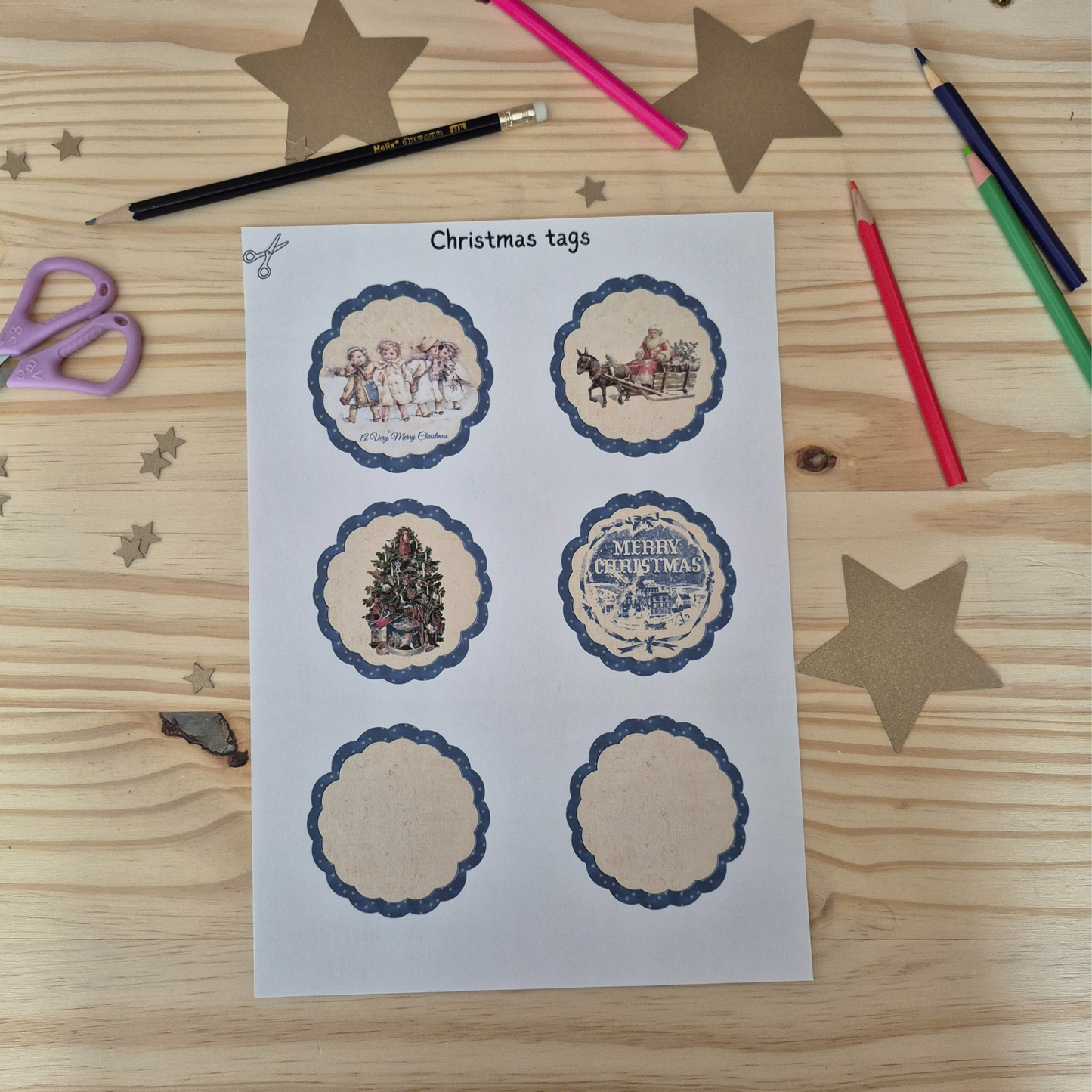 Santa Letter Paper Craft Activity Pack
