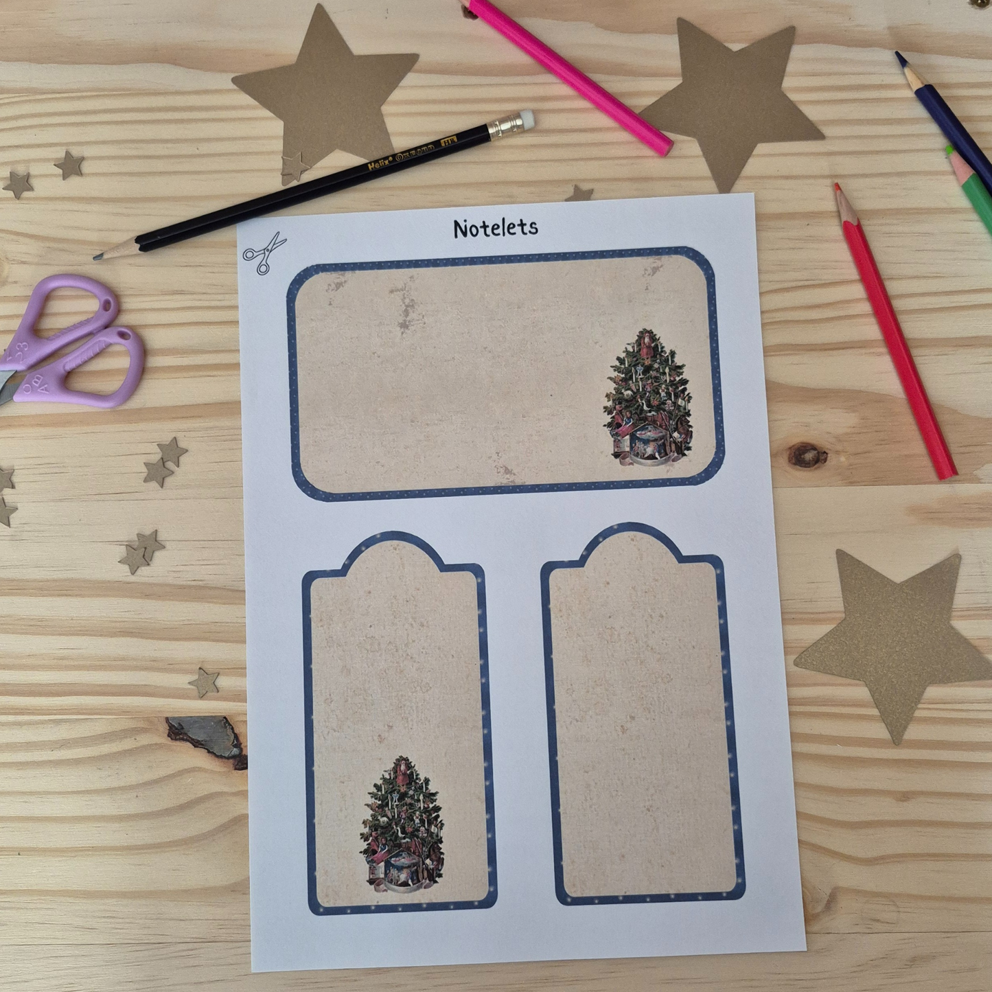 Santa Letter Paper Craft Activity Pack